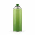 Colorant en spray effet velours vert pomme