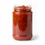 Conserve de tomates aux piments verts finement coupées
