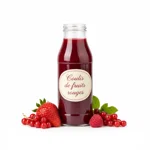 Coulis de fruits rouges