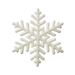 Flocon de neige en pastillage