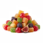 Fruit confit mélangé
