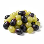 Grain de raisin s blanc et noir