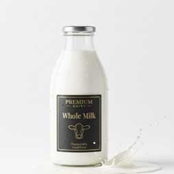 Lait frais entier