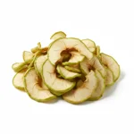 Lamelle de pomme verte