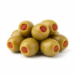 Olive farcie au poivron rouge