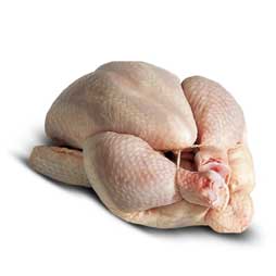 Poulet avec os