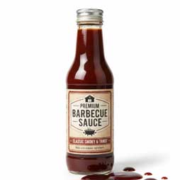 Sauce barbecue en bouteille