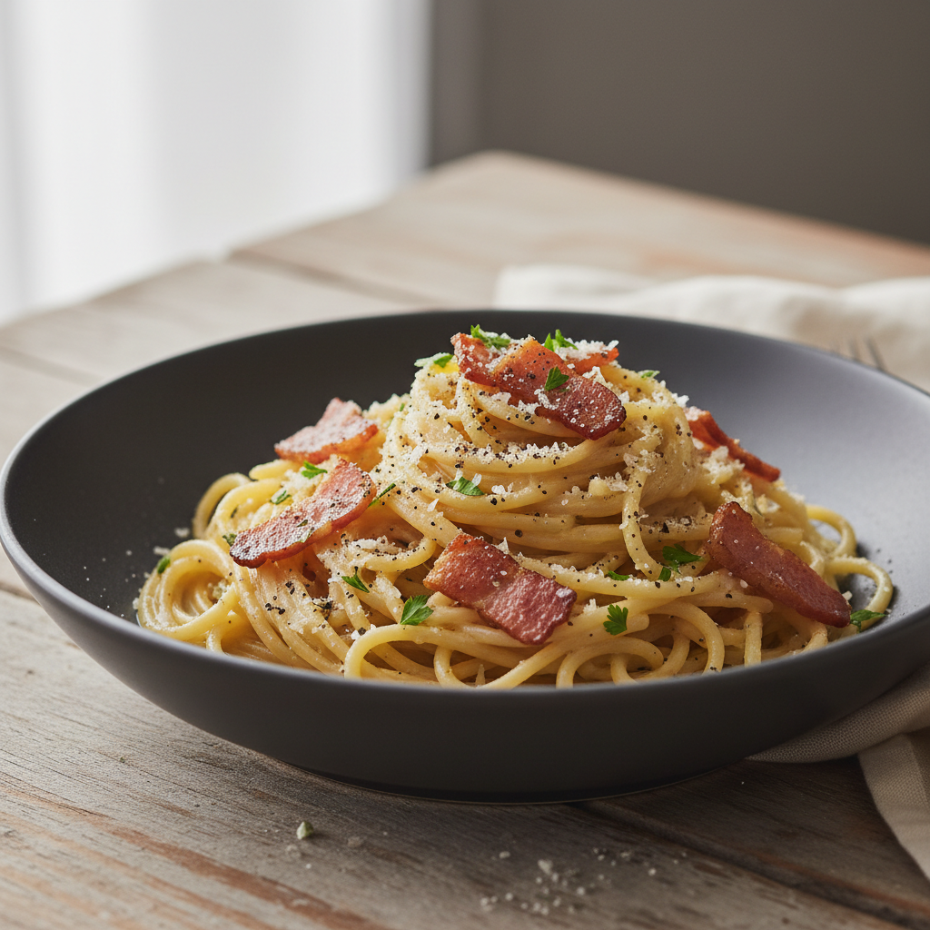 La vraie carbonara à l'italienne
