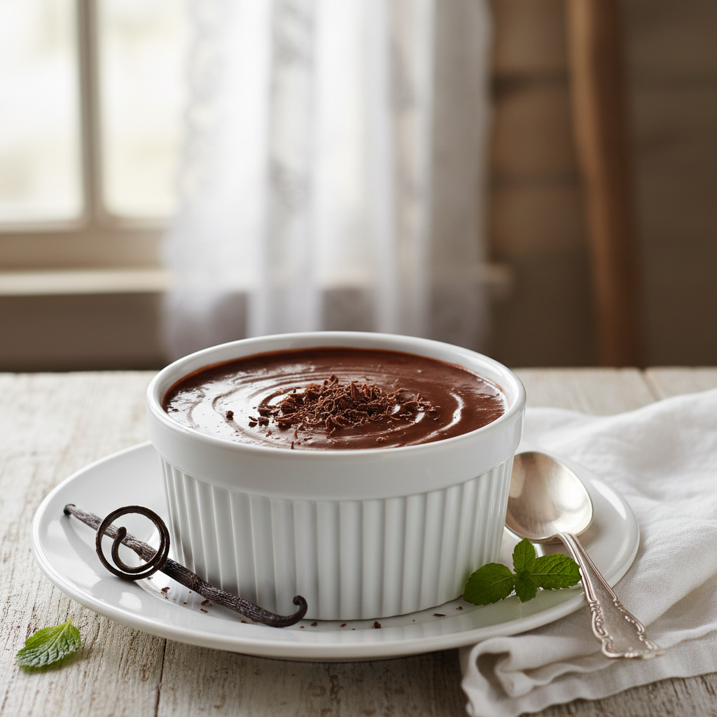 Crème au chocolat de grand-mère