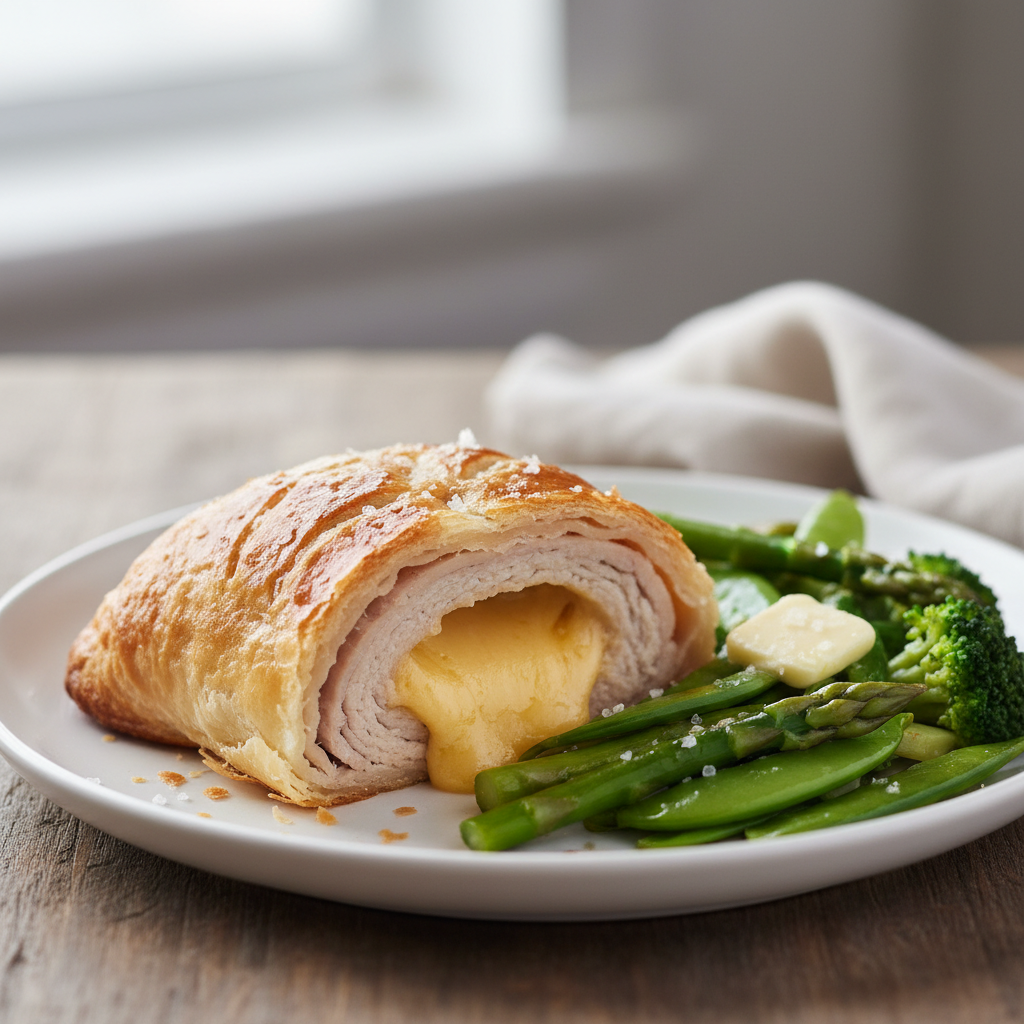 Filet mignon de porc en croûte au fromage