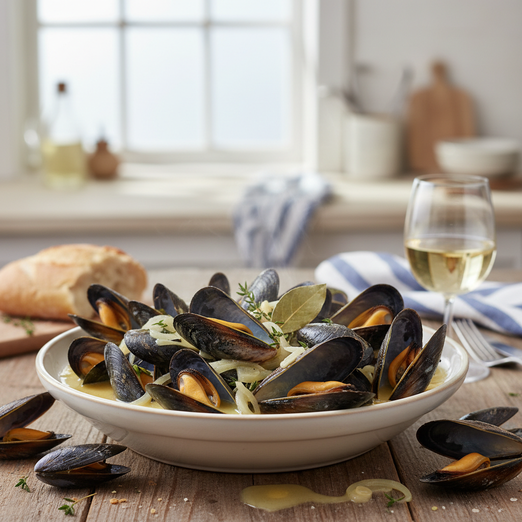 Moules à la marinière