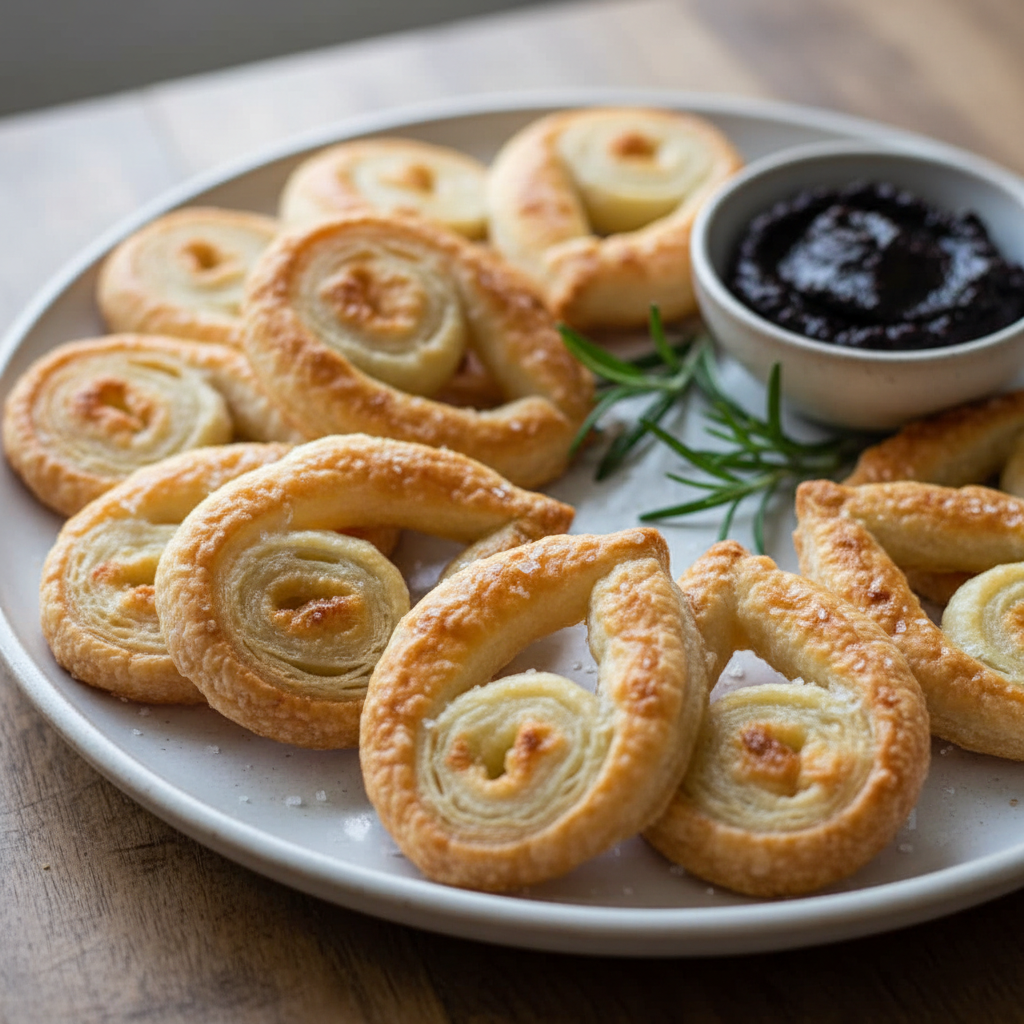 Palmiers au parmesan