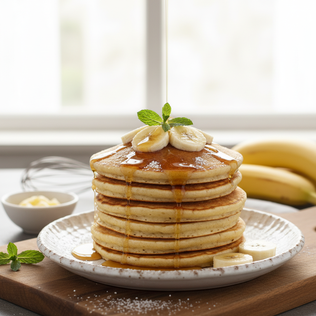 Pancakes à la banane