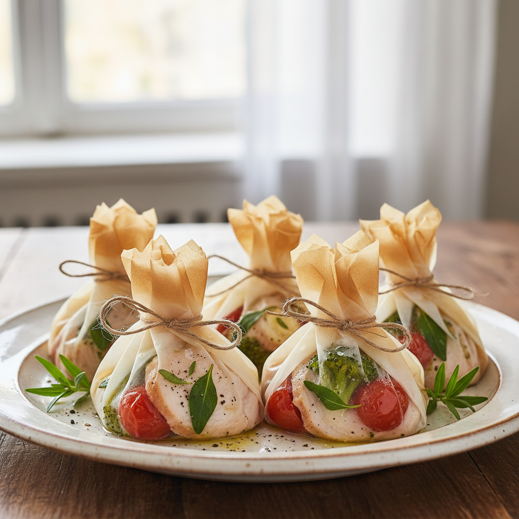 Papillotes de dinde