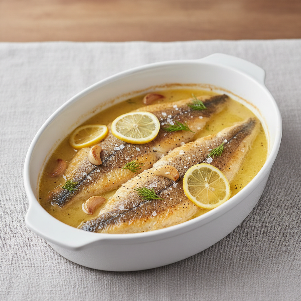 Soles sur le plat