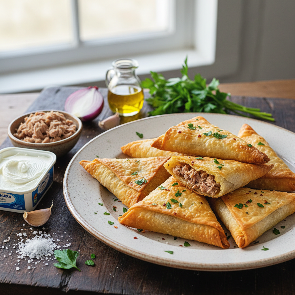 Samoussa au thon Airfryer