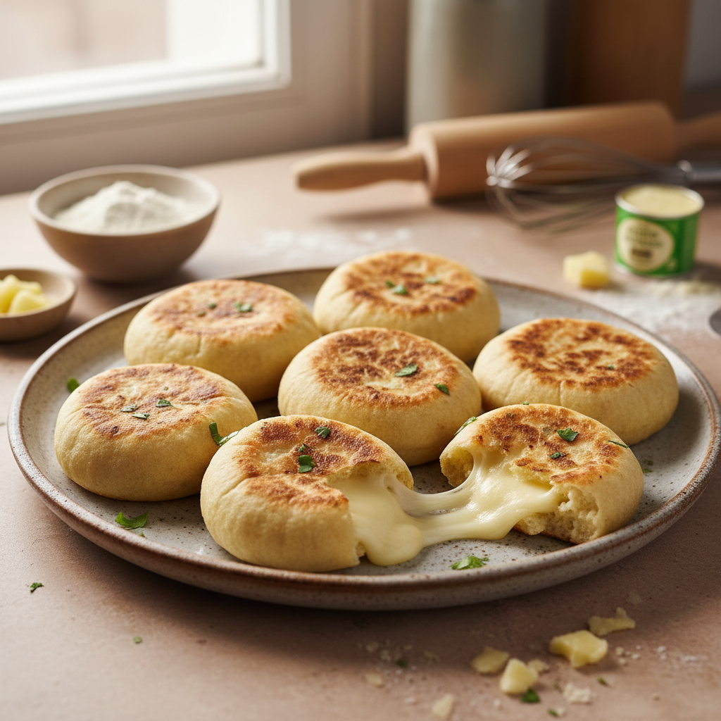 Façon naans fromage Airfryer