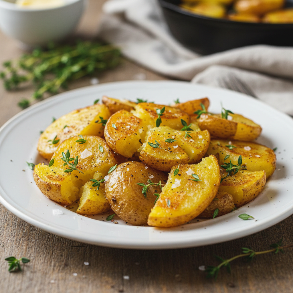 Smashed potatoes Airfryer