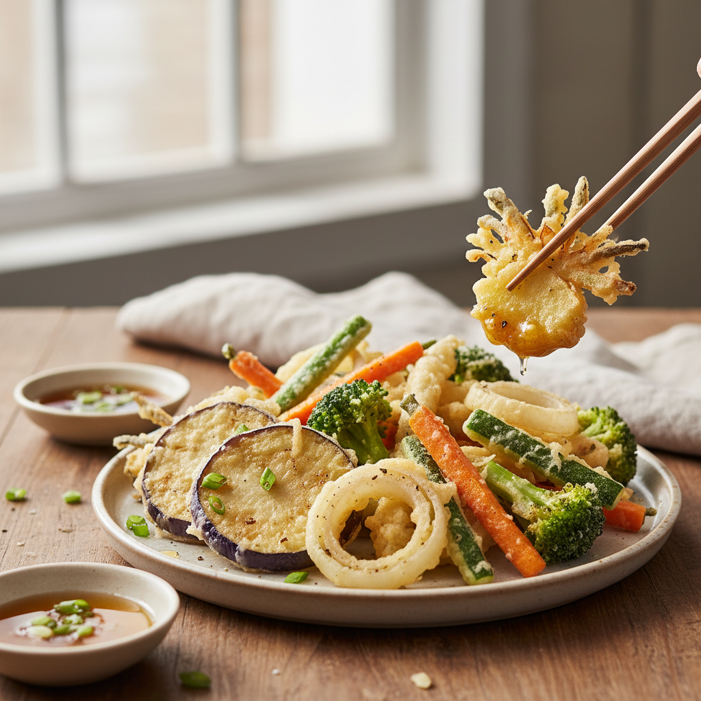 Tempura de légumes Airfryer