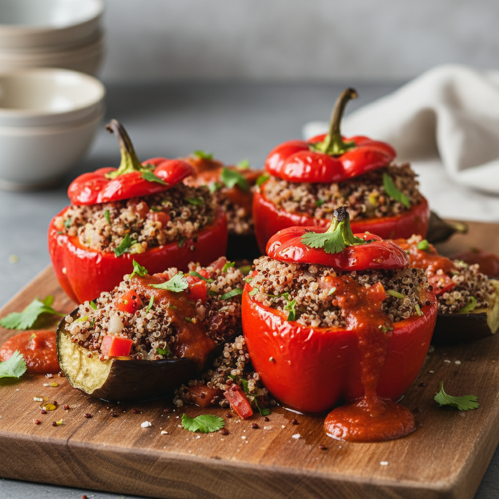 Légumes d’été farcis au quinoa Airfryer