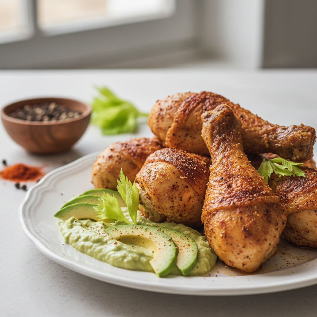 Pilons de poulet cajuns Airfryer