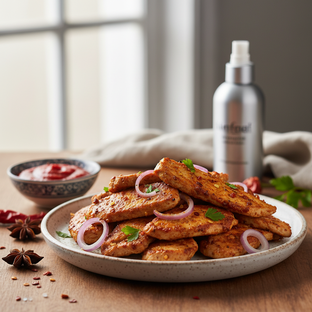Kebab de dinde aux épices Airfryer