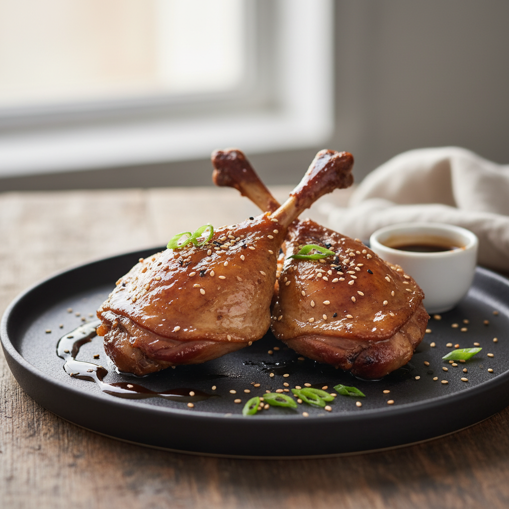 Cuisses de canard laquées aux 5-épices Airfryer