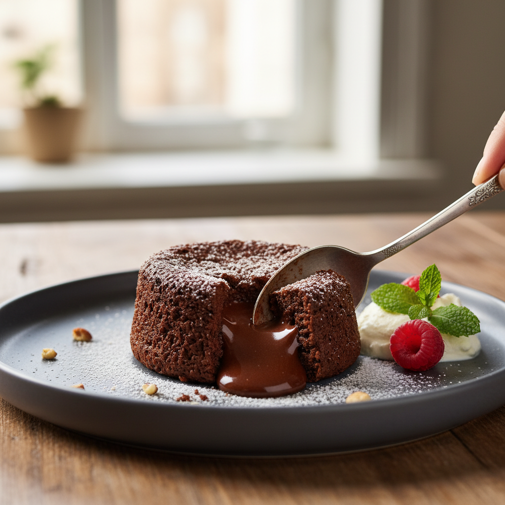 Fondant chocolat Airfryer