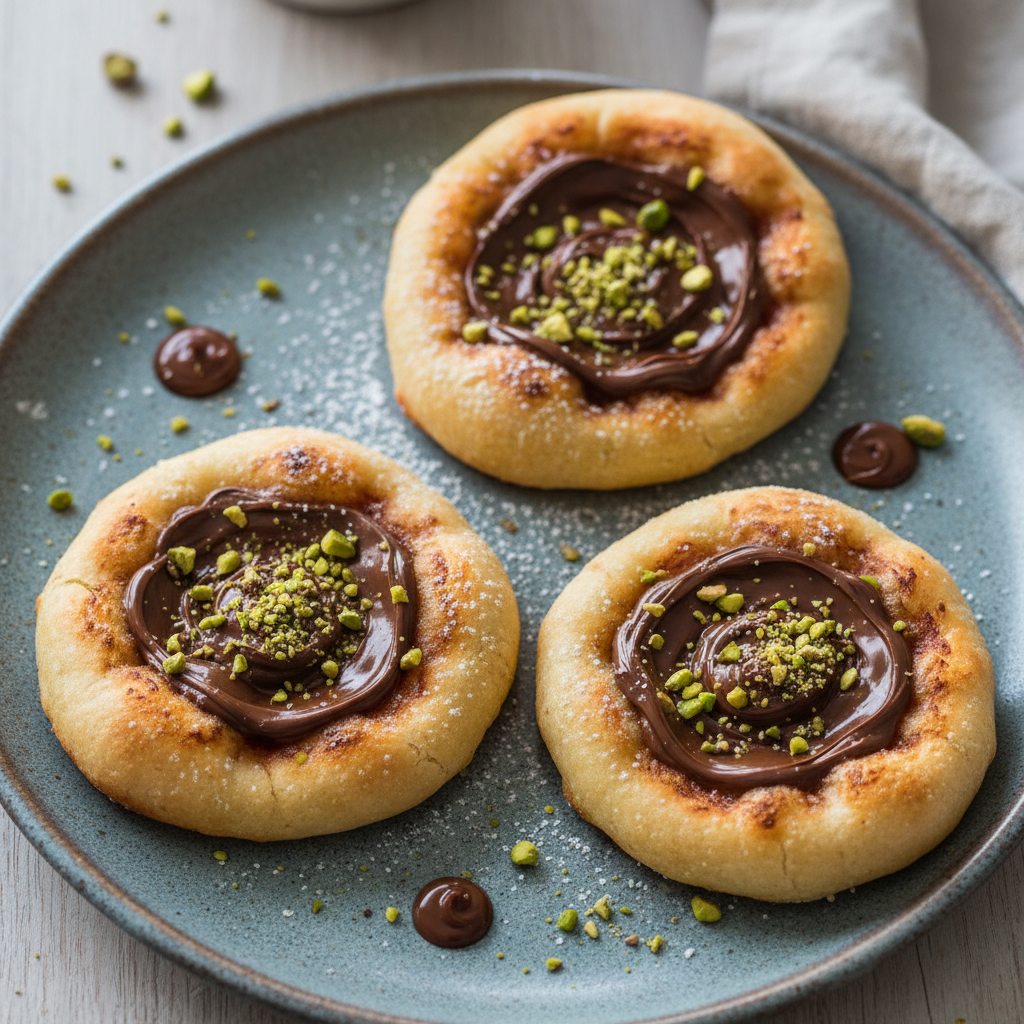 Pizzettes Nutella pistache Airfryer