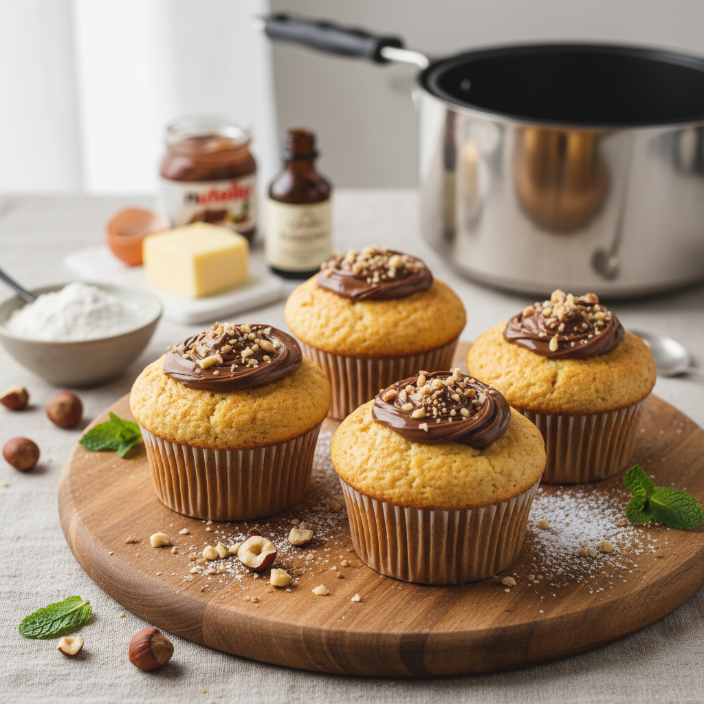 Cupcakes Nutella Airfryer