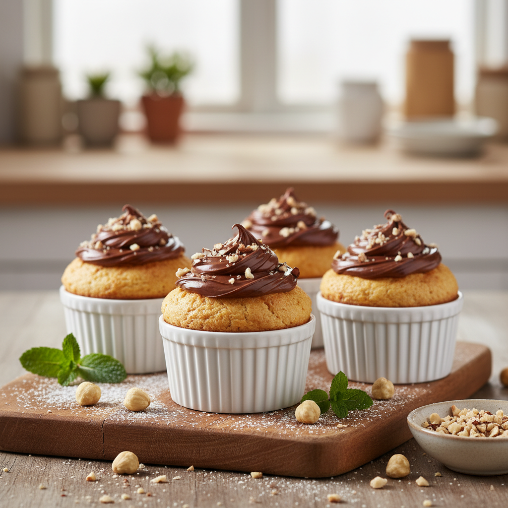 Cupcakes Nutella Airfryer