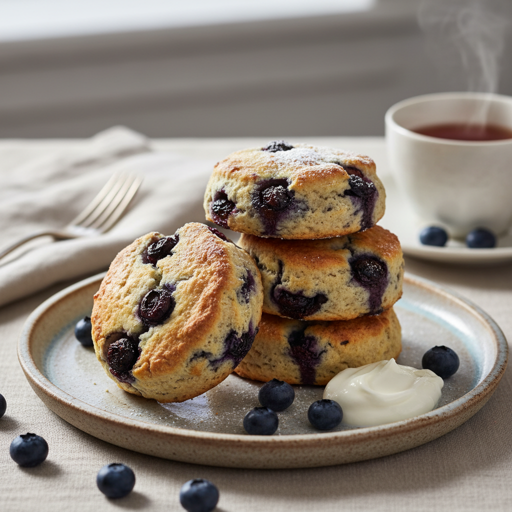 Scones aux myrtilles Airfryer
