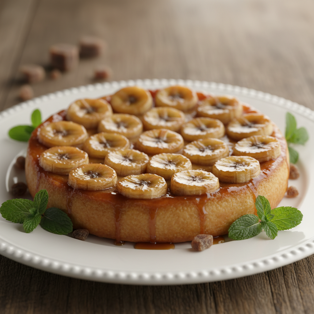 Tarte Tatin à la banane