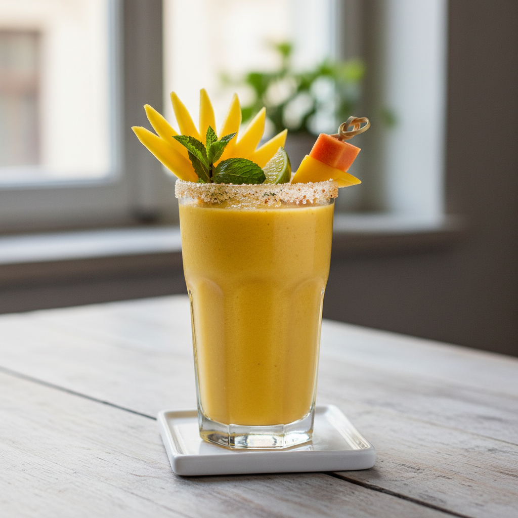 Smoothie de papaye & mangues