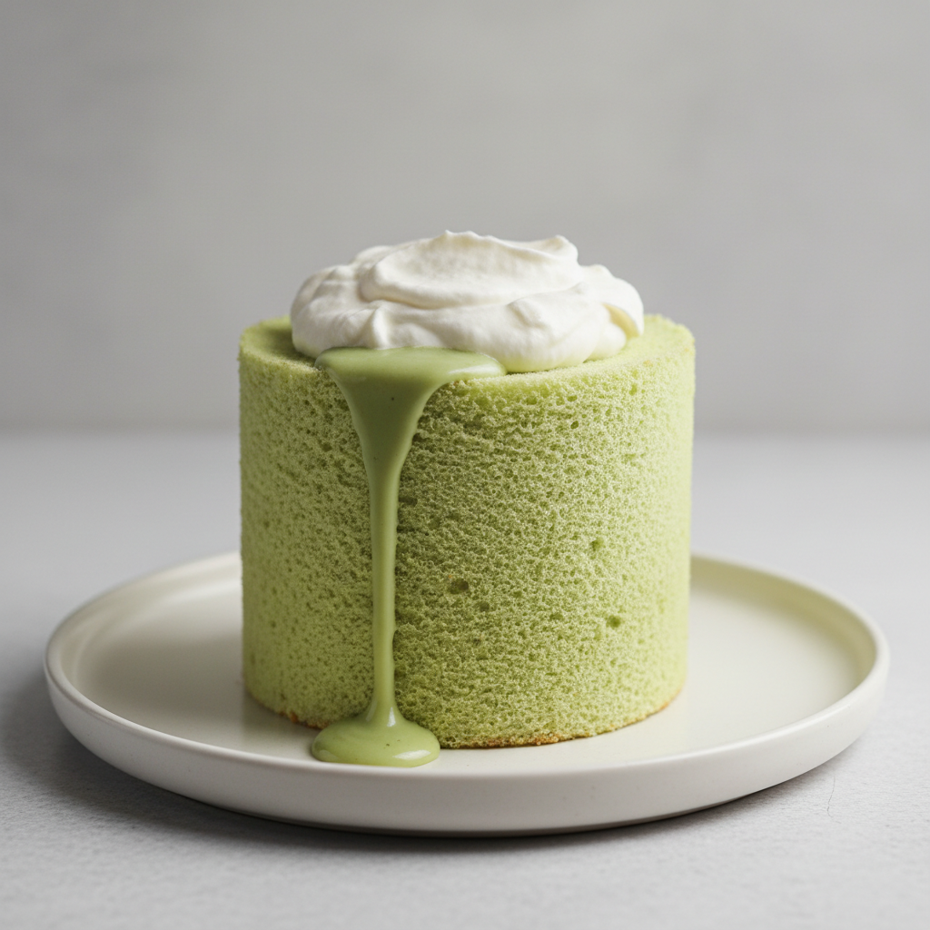 Chiffon cake au pandan