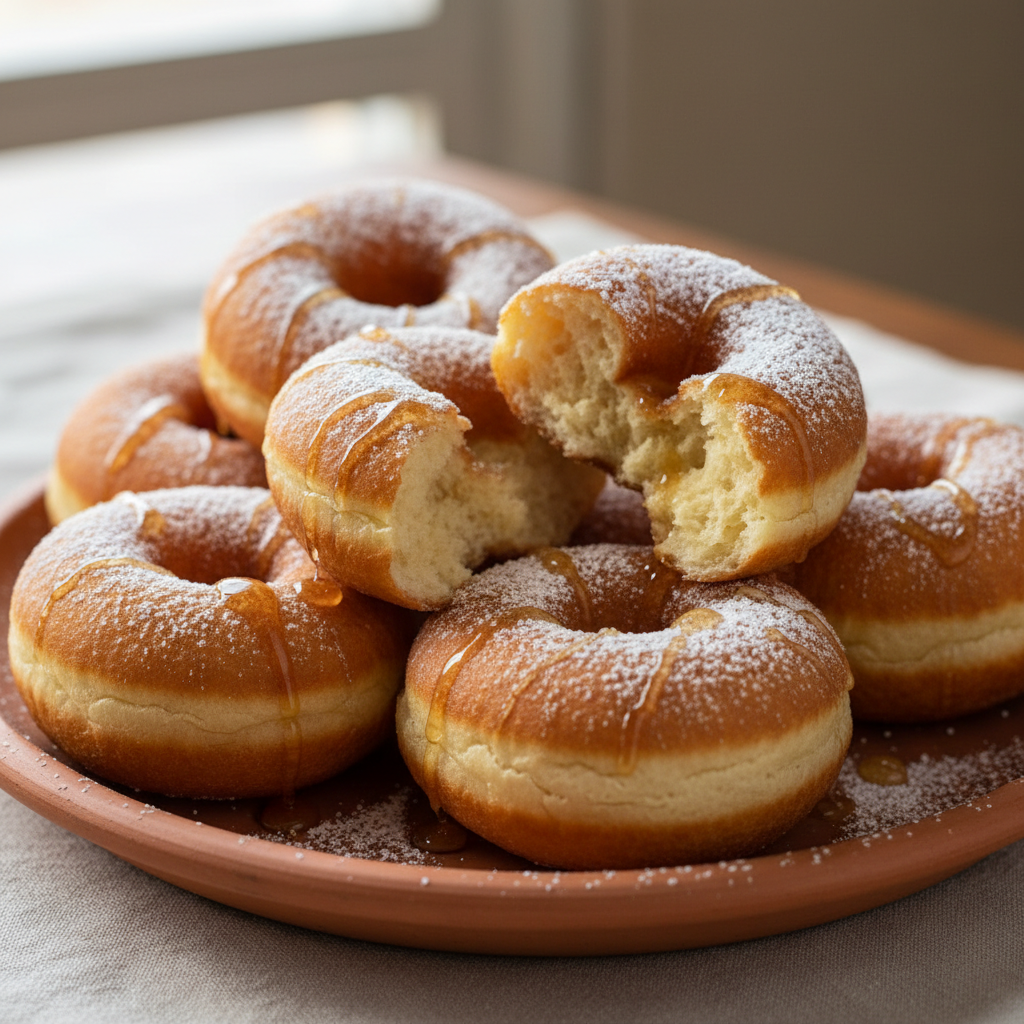 Sfenj, gros beignets