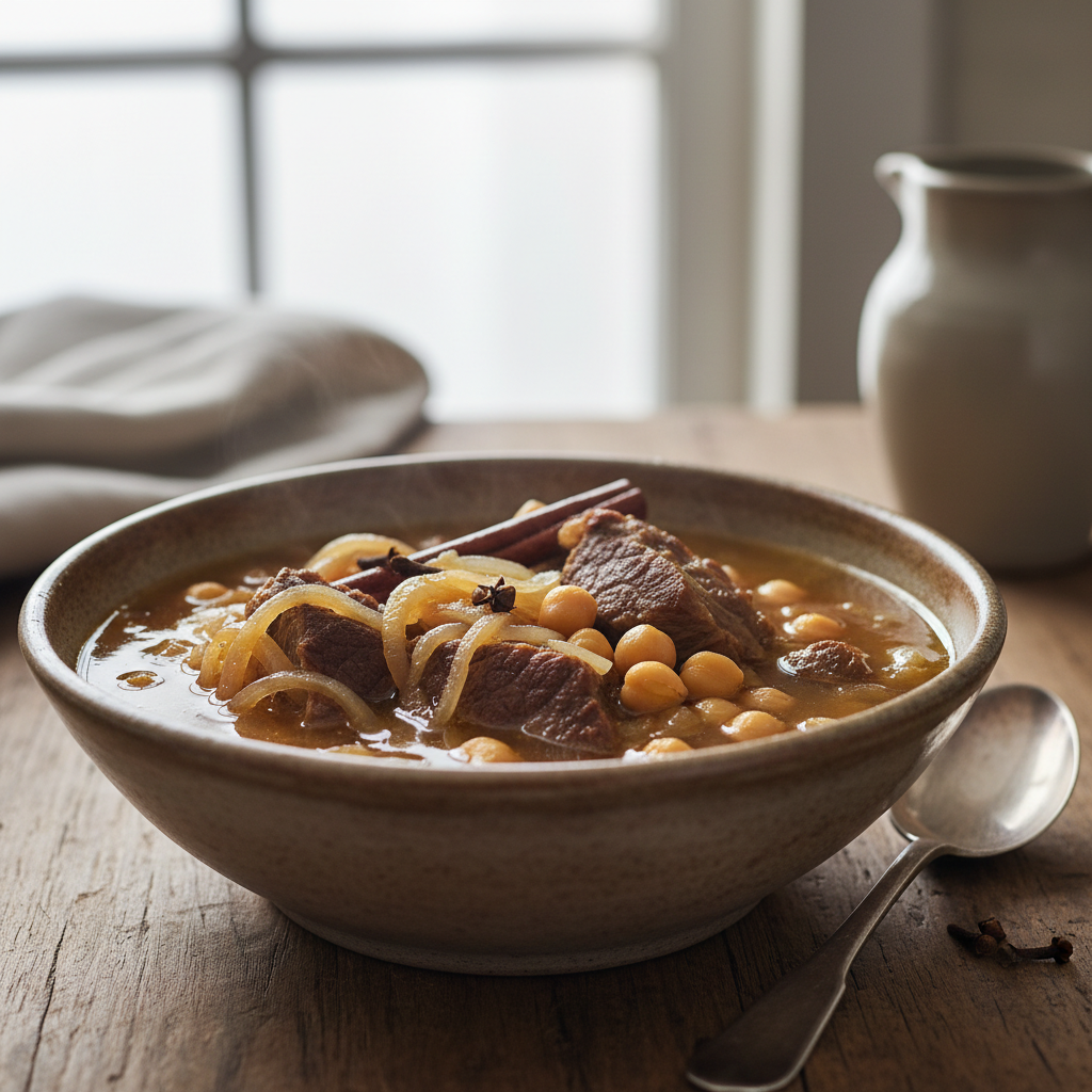 Soupe aux oignons
