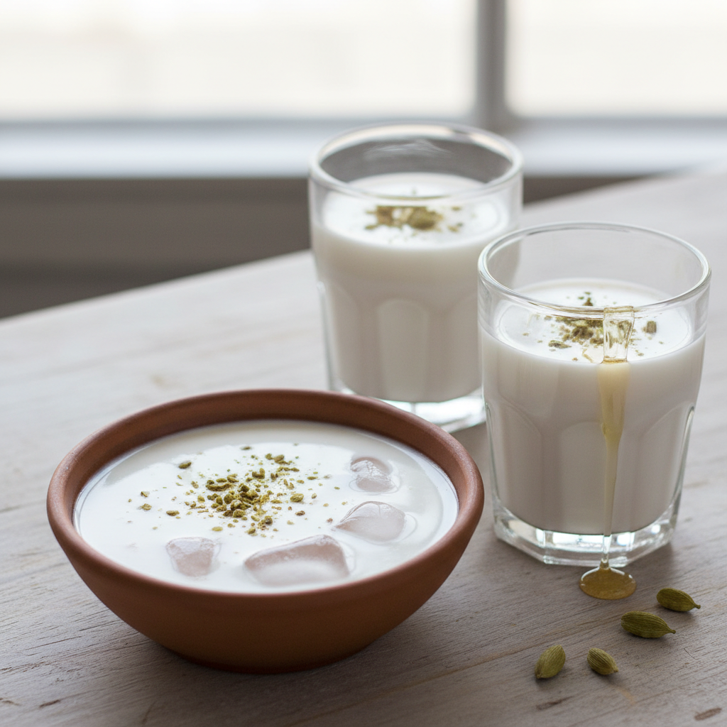 Lassi à l’eau de rose