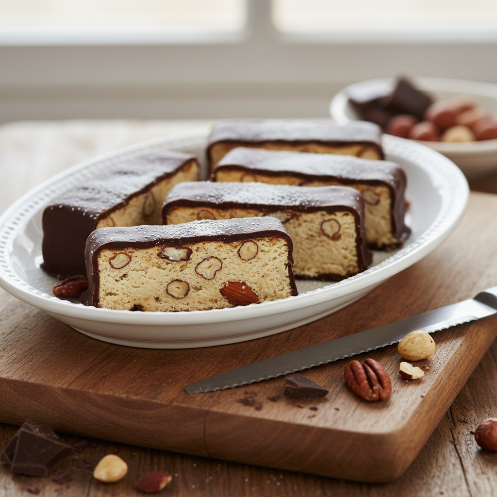 Nougats au chocolat