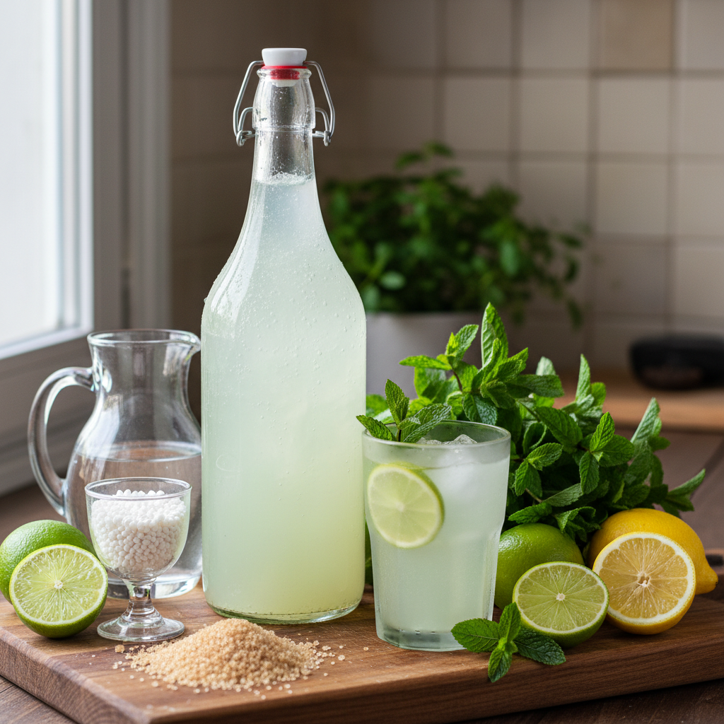 Tibicos mojito