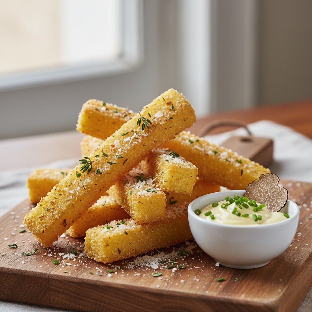 Frites de polenta à ma façon
