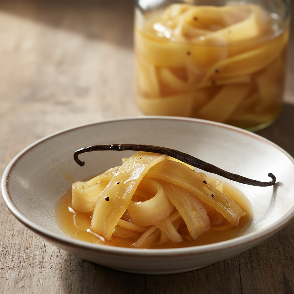 Rhum confit de papaye verte