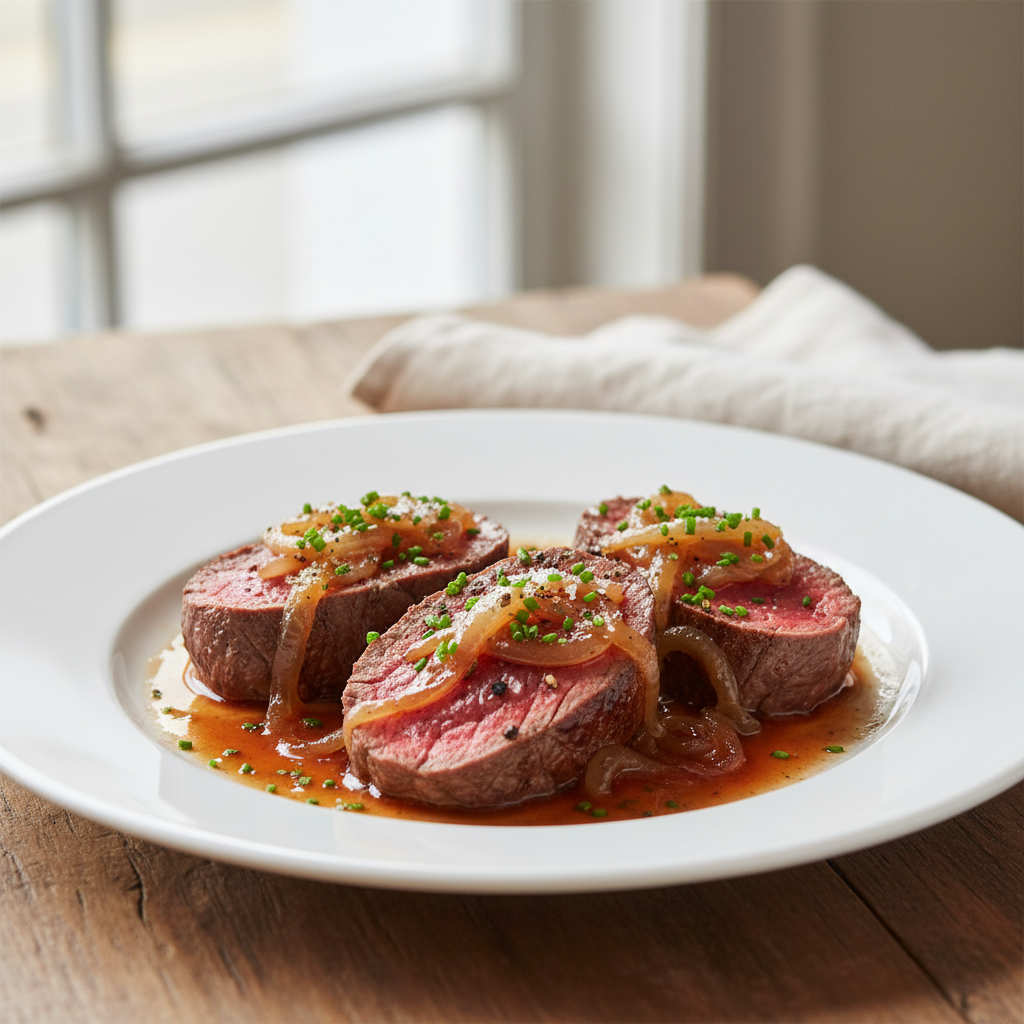 Bavette à l’échalote