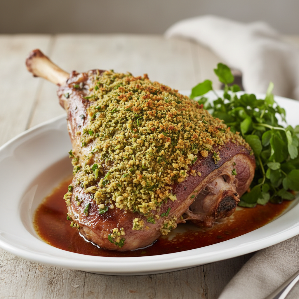 Gigot d’agneau de lozère persillé
