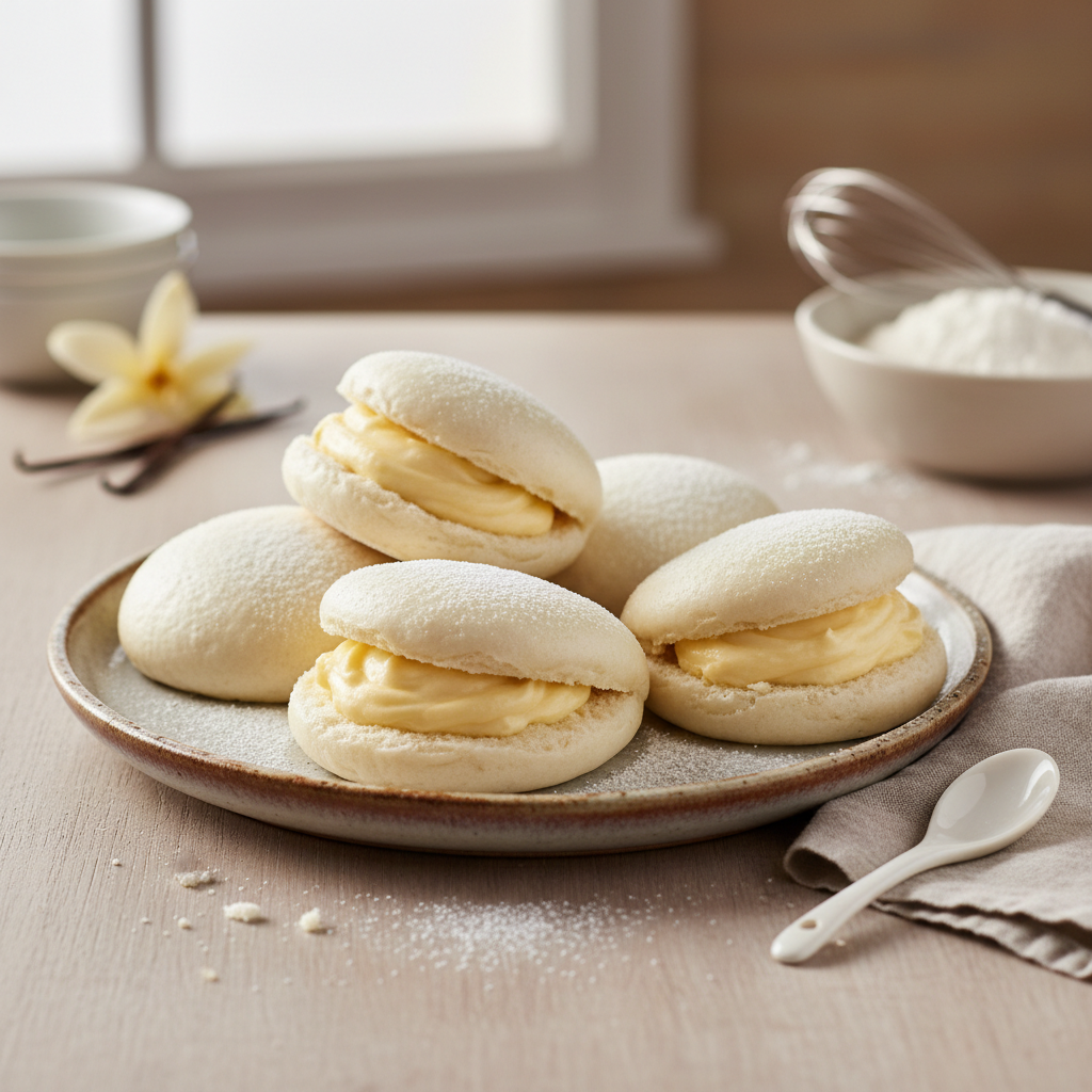 Baos à la crème