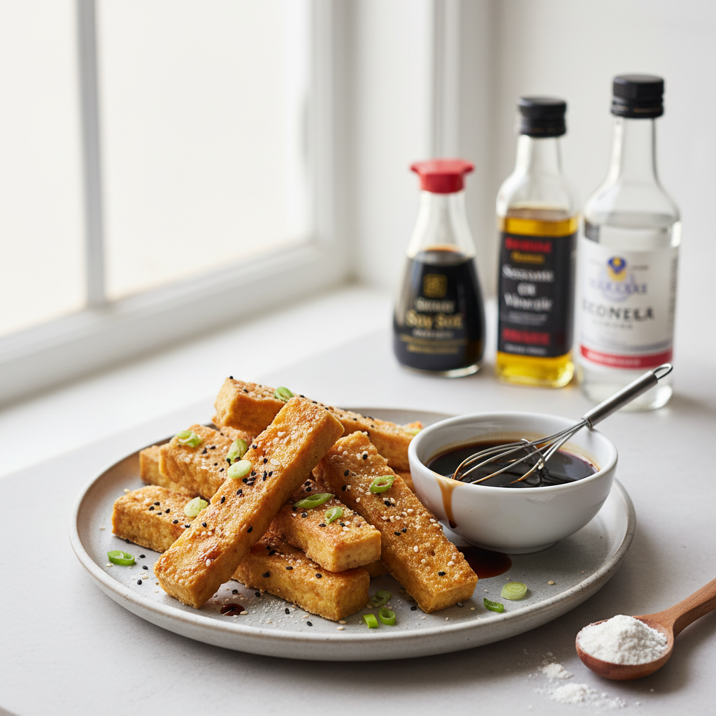 Bâtonnets de tofu croustillants Airfryer