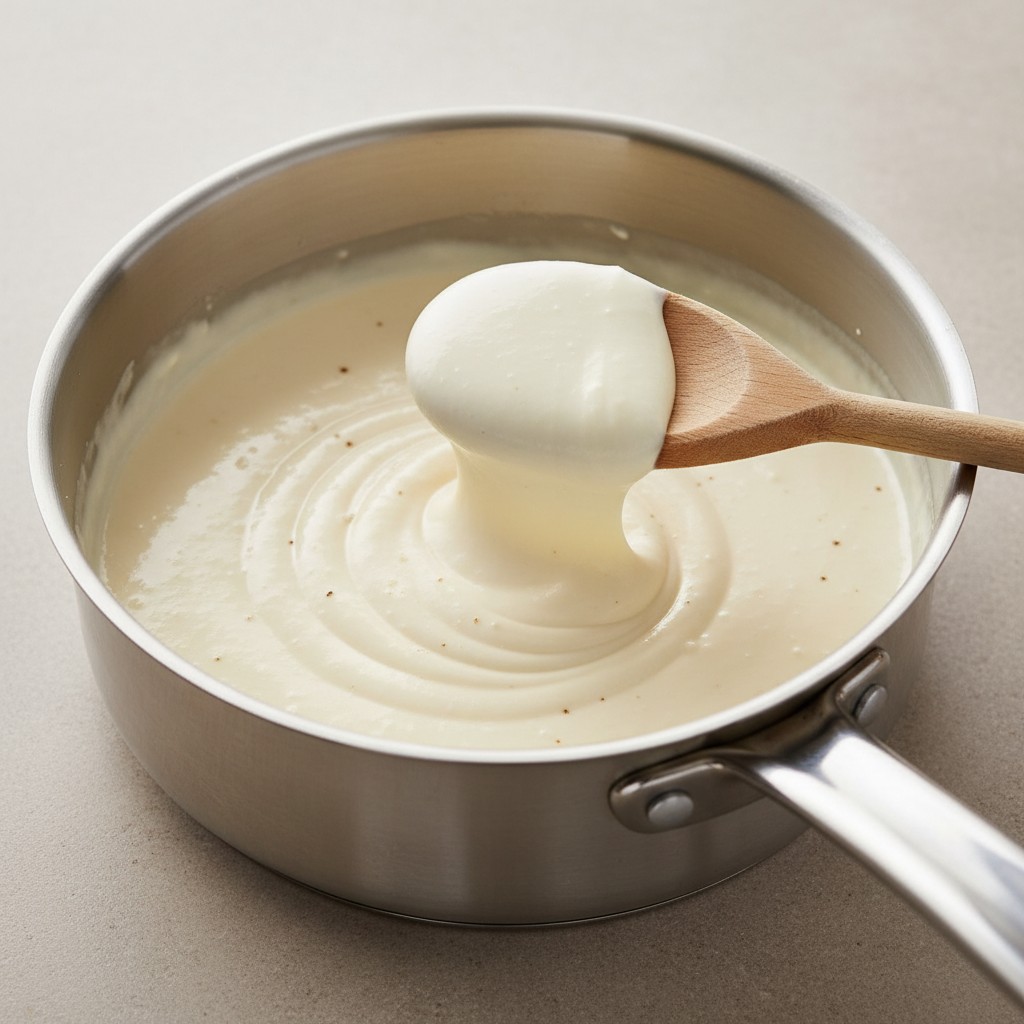Béchamel épaisse pour soufflé