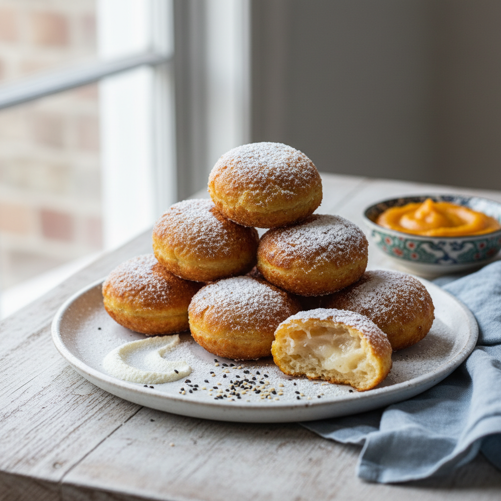 Beignets de courge kabocha