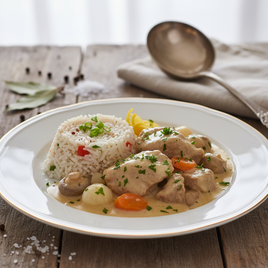 Blanquette de veau à l’ancienne