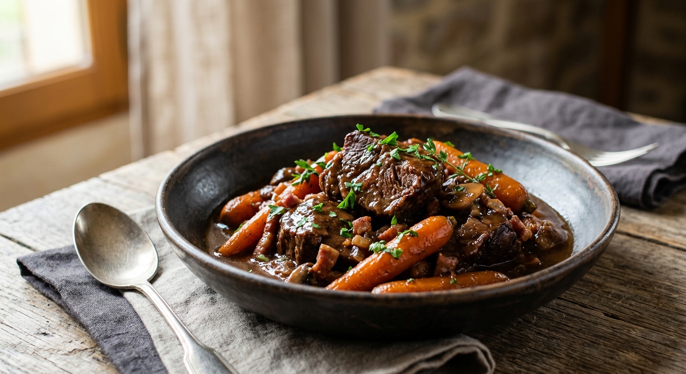 Boeuf mode aux carottes